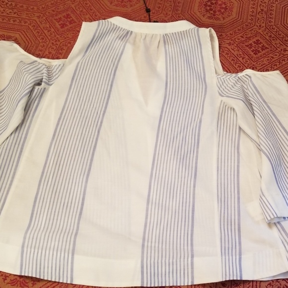 🆕️Bcbgmaxazria Elin cotton top, chambray - Picture 7 of 8